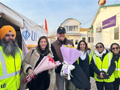 New Jersey Governor Phil Murphy & First Lady praise United Sikhs for relief efforts