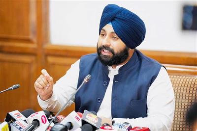 Education Minister Harjot Bains announces one more chance to teachers for transfer within district